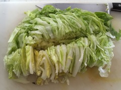 Half Head Lettuce chopped