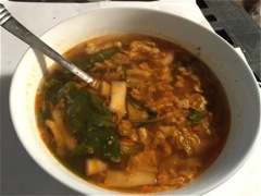Kimchi Soup experiemnt