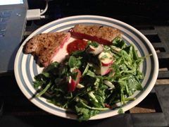 Tuna and Spinach Salad