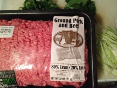 Beef and Pork blend