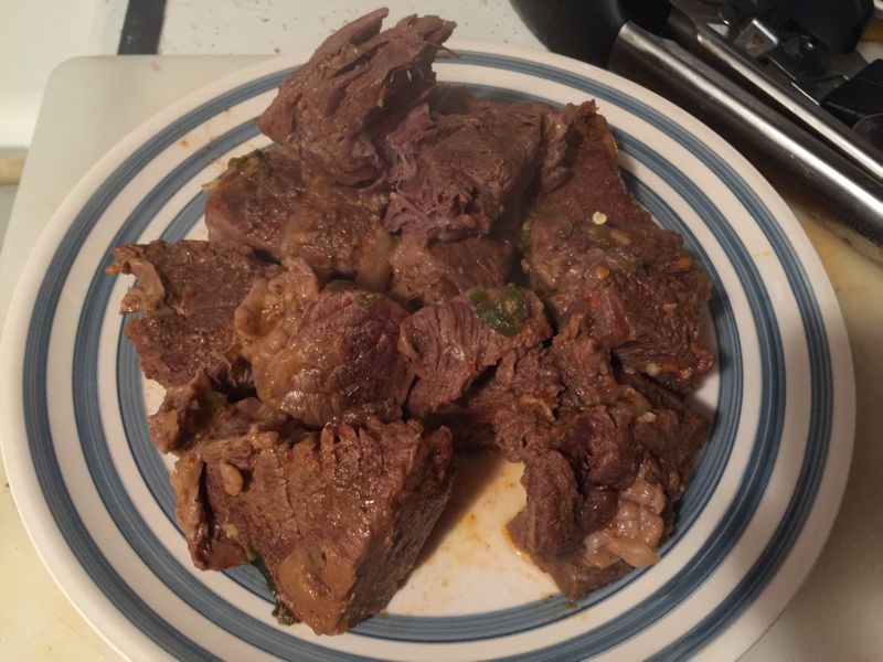 Coconut Beef After