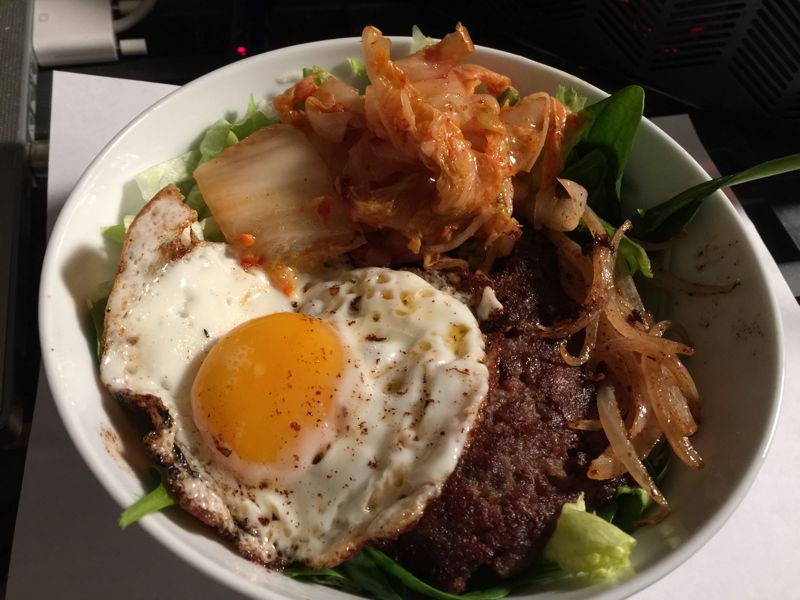 Burger in a Bowl (sausage)