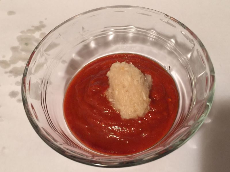 2 - Add horseradish and lime