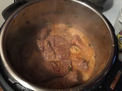 Coconut Beef Curry Before